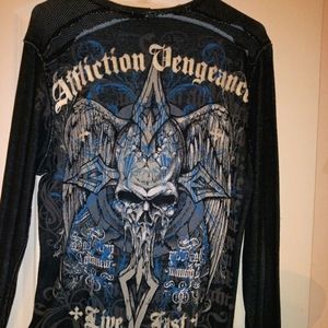 Affliction Revearsable Long Sleeve